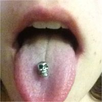 My favorite tongue ring