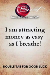 Law of attraction | Money affirmations Positive affirmations | Law of attraction | Spiritual Quotes