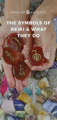 Traditionally, Reiki symbols were passed from master to student in the attunement process. Only with the internet have the 5 Reiki symbols become widely available. #reiki #reikisymbols