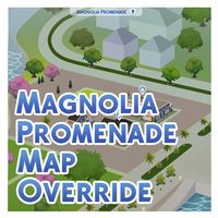 Magnolia Promenade Map Override I by Menaceman44 via modthesims I Sims 4 I Mods I First naah, not really needed but then, hell yeah it's wonderful! =)