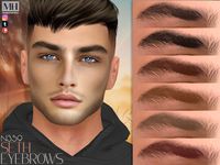 Thick natural brows in 13 colors - HQ Compatible.