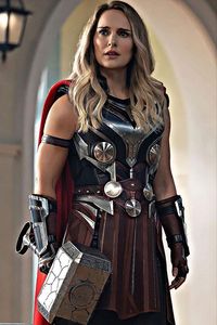 Natalie Portman as Dr Jane Foster/Thor from 'Thor: Love and Thunder' (2022)