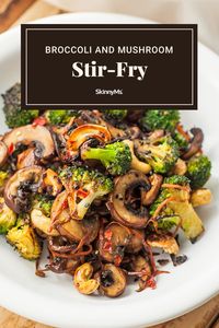 Broccoli Mushroom Stir-Fry