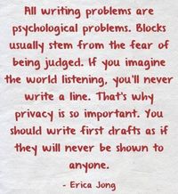 Writing problems as psychological problems