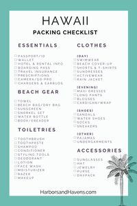 The Best Hawaii Packing List and What to Wear in Hawaii This Year