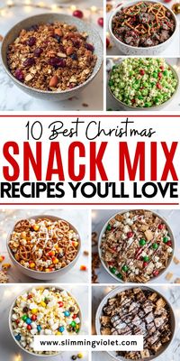 Looking for the perfect holiday treat? Check out these top 10 Christmas snack mix recipes! From sweet to savory, these festive mixes are perfect for sharing with friends and family. Save this post for all the holiday snack inspo you’ll need this season!