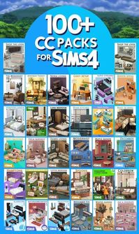 Descarga todo lo que tengo en mi carpeta de contenido personalizado y mods para los Sims 4: objetos, muebles, peinados, ropa, accesorios, mods y mucho más! c...