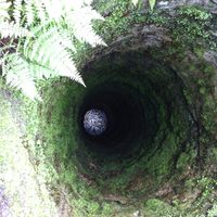 Water well from the castle of Thun