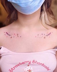 23 Iconic Collarbone Tattoos - Page 2 of 3 - Small Tattoos & Ideas % %