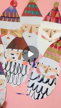 Little Artists | Art Education projects with a difference on Instagram: "Only a couple of weeks left to get stuck in to our Santa cut out!!! Don’t miss this one, subscribe now to gain access to our online tutorial 🧑🏼‍🎨🎄✨🎨🥳🌈🎅🏼 #christmascrafts #christmasart #santa #arteducation #artforkids #artprojectsforchildren #teachingart #artclassroom #artactivity #artactivitiesforkids #artteacher #artteaching #artteachingideas #primaryart #primaryartteacher #arttutorial #arttutorials #creativekids #arteducationmatters #iteachart #elementaryart #elementaryartteacher #homeschool #homeschoolingideas #homeschoolart"