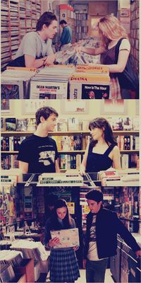 "And if you ever get lonely, just go to the record store and visit your friends."