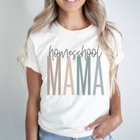 Homeschool Mama Apparel, Home School Shirts for Mom, Homeschooler Sweatshirt, Gift for homeschooling Mommy, Home School Tshirts for Mom's and MotherTees get 20% OFF NOW! Login for Extra Discounts! The Perfect Shirt for Homeschooling Mom's! Get $5 OFF NOW! bit.ly/x3sass5offnow Love the design, but want to browse other beautifully soft tees for your wardrobe? We are constantly adding new designs! Follow me... www.x3sass.etsy.com These t-shirts are likely to become your new favorite! Super soft & l