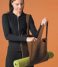 Felted Zen Tote - free pattern