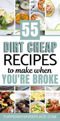 Healthy, easy cheap recipes for your family or for two. Check out all these fantastically frugal recipes. Whether you want keto, vegetarian, vegan or budget recipes for college students, these 55 cheap recipes have got you covered.