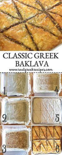 This recipe tells you everything you need to know in order to make the best Classic Greek Baklava. It's a true Greek recipe with tips and tricks so there isn't any chance of failure.