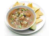 Mexican Chorizo Meatball Soup