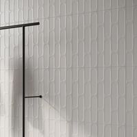 Encore Surfaces Biscuit 12" x 24" Fishscale 3D Italian Wall Tile & Reviews | Wayfair