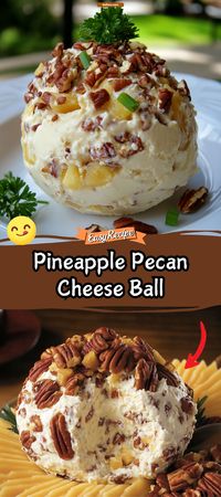 Pineapple Pecan Cheese Ball