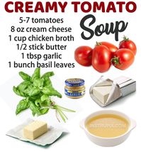 Creamy Keto Tomato Soup - Instrupix