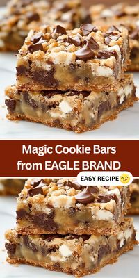 Are you looking for an easy and delicious dessert? Try these classic Magic Cookie Bars made with graham cracker crust, sweetened condensed milk, chocolate chips, coconut, and nuts. Perfect for parties, holidays, or a quick homemade treat.