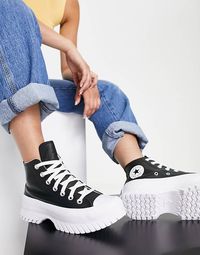 Converse Chuck Taylor All Star Lugged 2.0 Hi trainers in black | ASOS