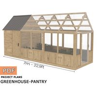 Outdoor Pantry Shed Greenhouse Plans Greenhouse Build - Etsy