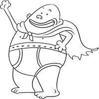 Captain Underpants Coloring Pages