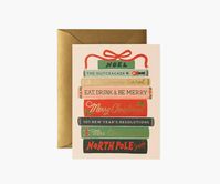 Holiday Books Card – Rifle Paper Co