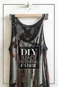 If you want to give some of your clothes a major update, check out my DIY Bleach Dye tutorial!