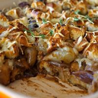 French Onion Mushroom Casserole | Cooking On The Weekends