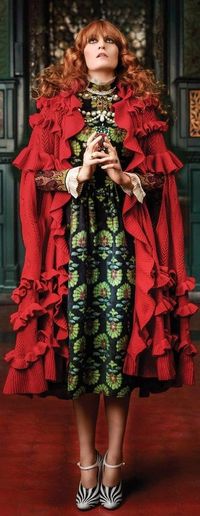 Florence Welch-Harpers-Bazaar - Gucci-