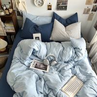 Ocean Themed Blue Tones Bedding Set - roomtery