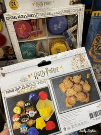 Biscuits sablés et emporte-pièces Harry Potter #harrypotter #hp #biscuits #sablés #emportepieces #potterhead #lyon #potterheadlyon