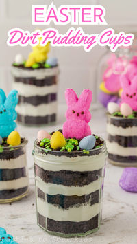 Get ready to delight your taste buds with a fun and festive treat this Easter! Easter Dirt Pudding Cups are the perfect combination of sweet, creamy, and crunchy, making them a hit with both kids and adults alike. These adorable individual desserts are easy to make and sure to be a crowd-pleaser at your holiday gathering.