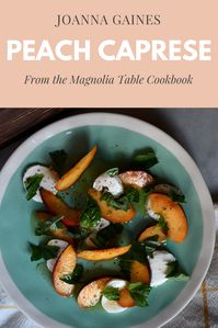 Joanna Gaines recipe for Peach Caprese from the Magnolia Table Cookbook is sure to become a quick summer favorite. Read my review at KendellKreations.com