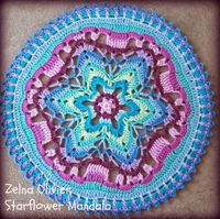 mandala- free pattern http://zootyowlcards.blogspot.co.uk/2014/04/starflower-mandala-pattern.html