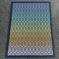 Ravelry: Mosaic Illusion Blanket pattern by Melanie Payne