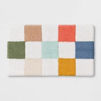 Checkered Kids' Bath Rug - Pillowfort™ : Target