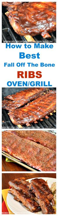 How To Make Best Fall Off The Bone #Ribs Oven/Grill