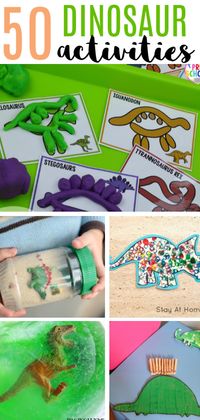 50 Dinosaur Crafts and Activities | Simply Sweet Days