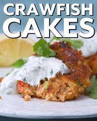 Lucky leftovers from crawfish boils inspire a myriad of clever dishes. This spicy Louisiana riff on crab cakes strikes the perfect balance between filler and crawfish. Lightly bound with soft breadcrumbs and mayo, these crawfish cakes cook up crisp and golden, and tender inside. #crawfishrecipe #seafood #crawfishcakesrecipe #southernrecipes #southernliving