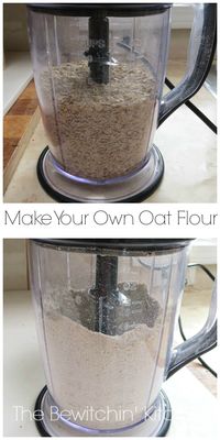 Homemade Oat Flour