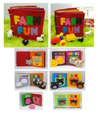 Farm Fun Busy Book Set 1