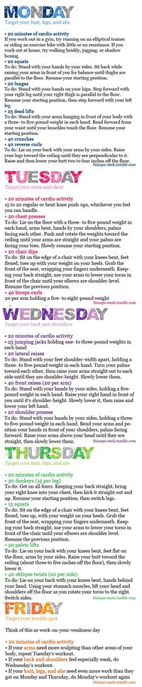 Weekday workout for the working season! weight lose plan | weight lose plan for women | weight lose plan 20 pound | weight lose plan women