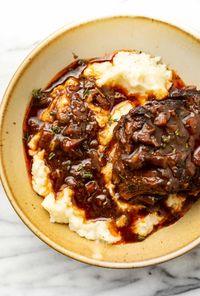 Red Wine Braised Short Ribs