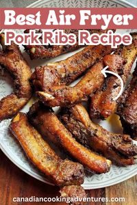 Air Fryer Dry Seasoned Pork Ribs