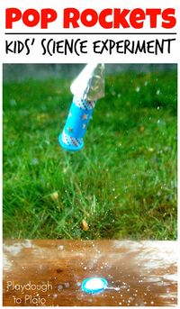 Pop Rockets. Awesome science experiment for kids!!