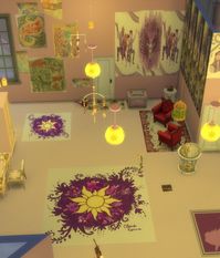 A Sims Loving Teacher — Tangled: movie version Corona Floor rug and Floor...