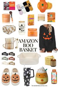 Make your loved one a boo basket this year!  boo basket ideas for girlfriend, boo basket ideas for best friend, boo basket ideas, halloween, gift guides