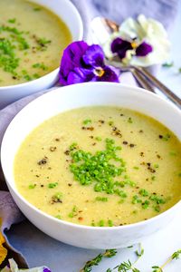 Longevity Leek Soup